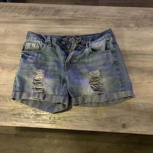 Jean shorts